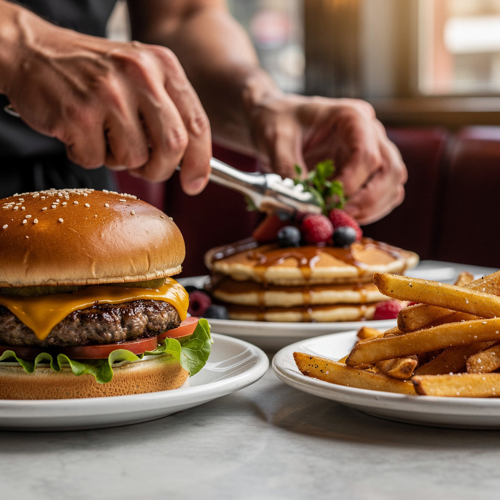 COOPER TOWN DINER new menu highlights featuring delicious classic diner comfort food and milkshakes